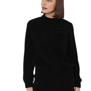 Women's Polyester Blend Standard Length Jacket