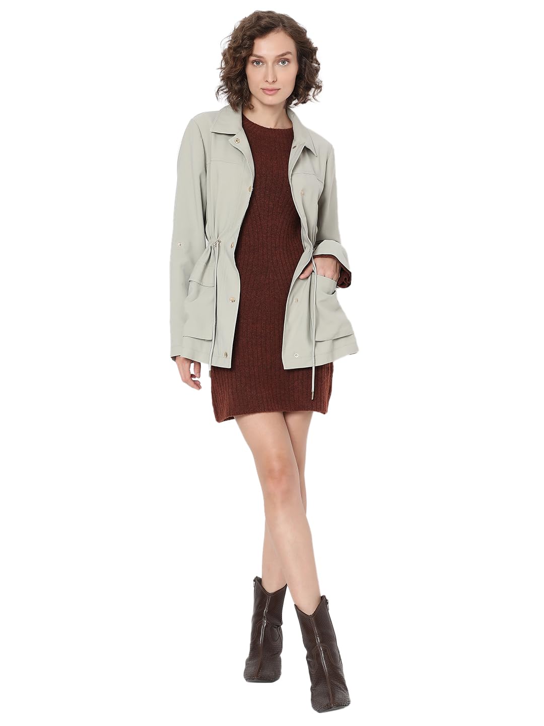 Women's' A-Line Coat - Image 5