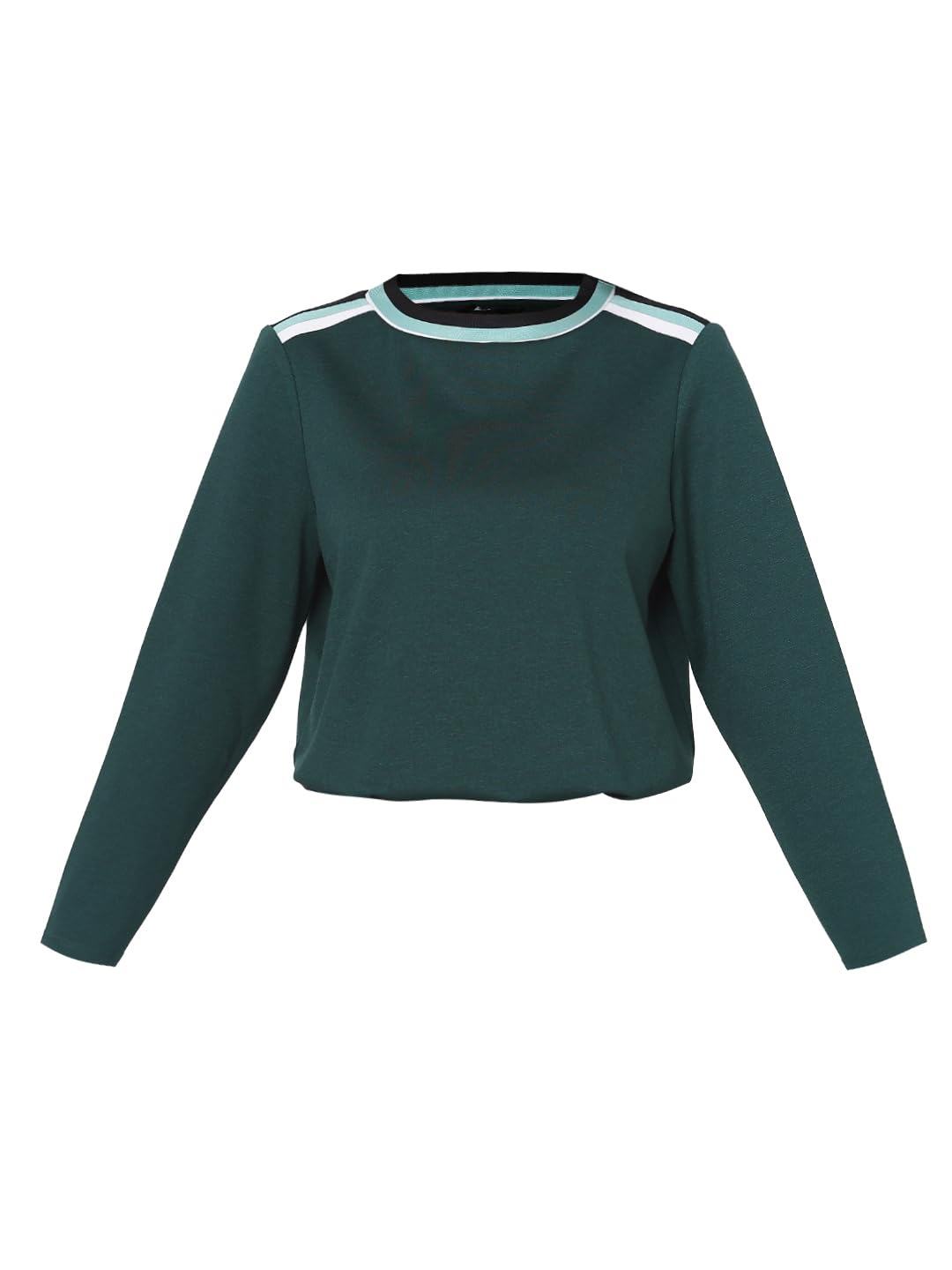 Women's Polyester Blend Round Neck Sweatshirt - Image 7