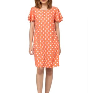 Women's Mini Polyester Shift Dress