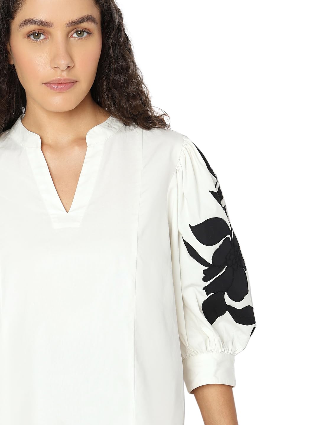 Women's Cotton Solid Regular Fit T-Shirt - Image 6