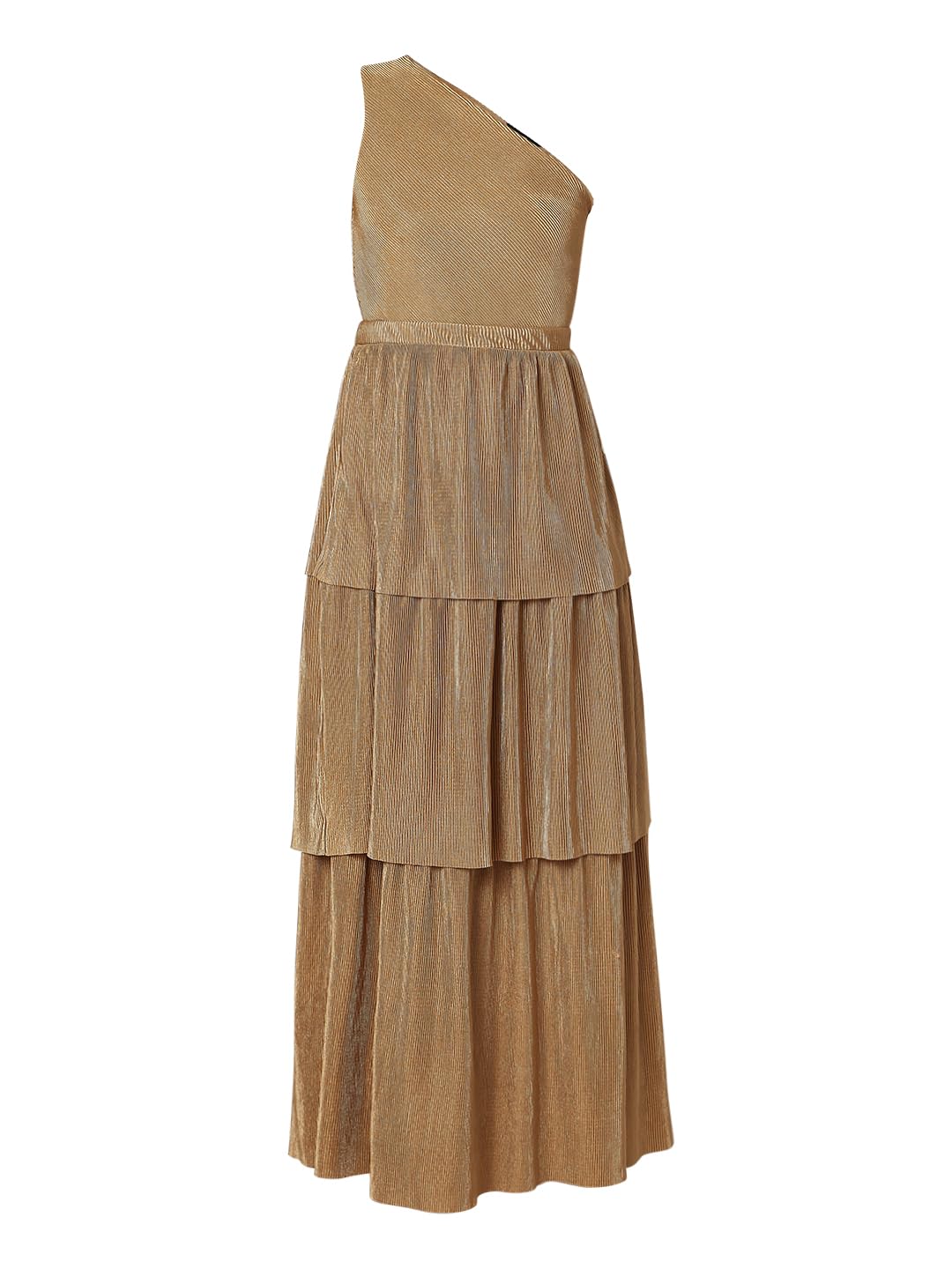 One Shoulder Tiered Maxi Dress - Image 6