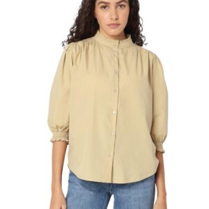 Women's Polyester Solid Regular Fit T-Shirt