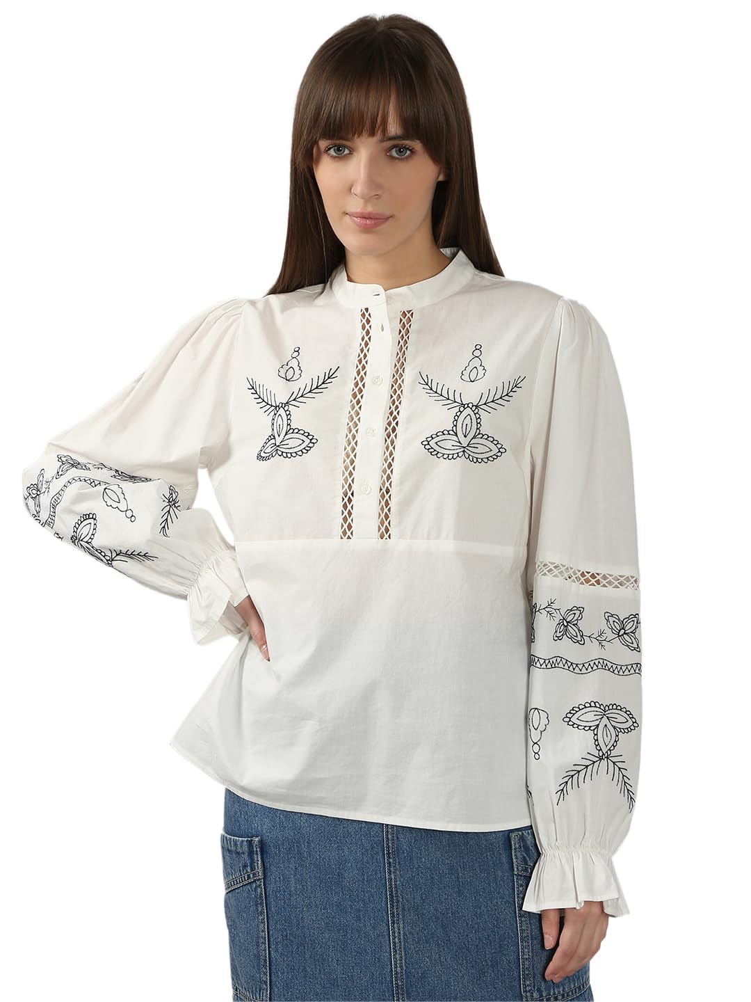 Women's Solid Regular Fit T-Shirt