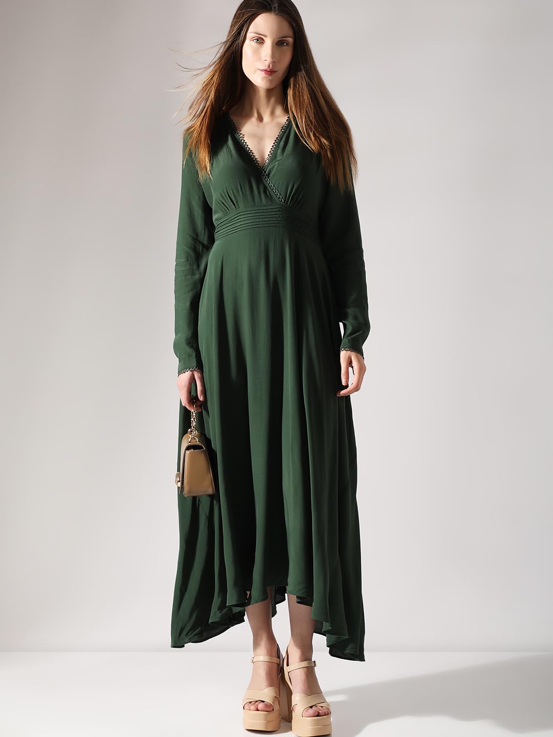 Fit & Flare Maxi Dress - Image 2