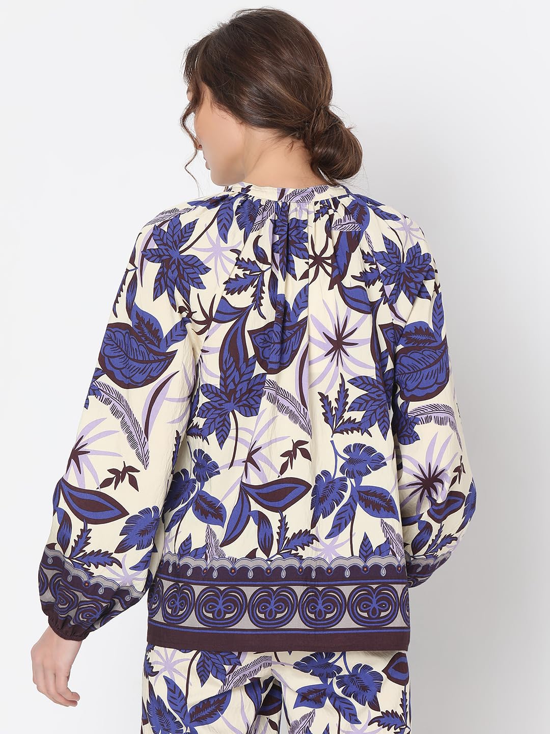 Women's Floral Relaxed Fit Shirt - Image 4