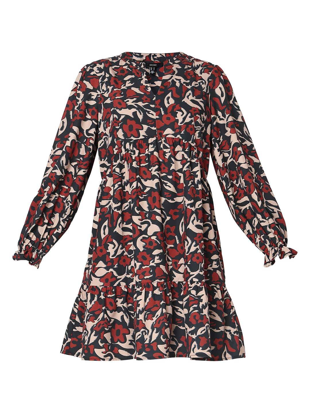 Women's Polyester A-Line Above The Knee Dress - Image 7