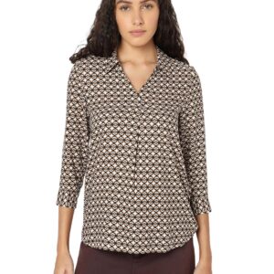 Women's Geometric Regular Fit T-Shirt