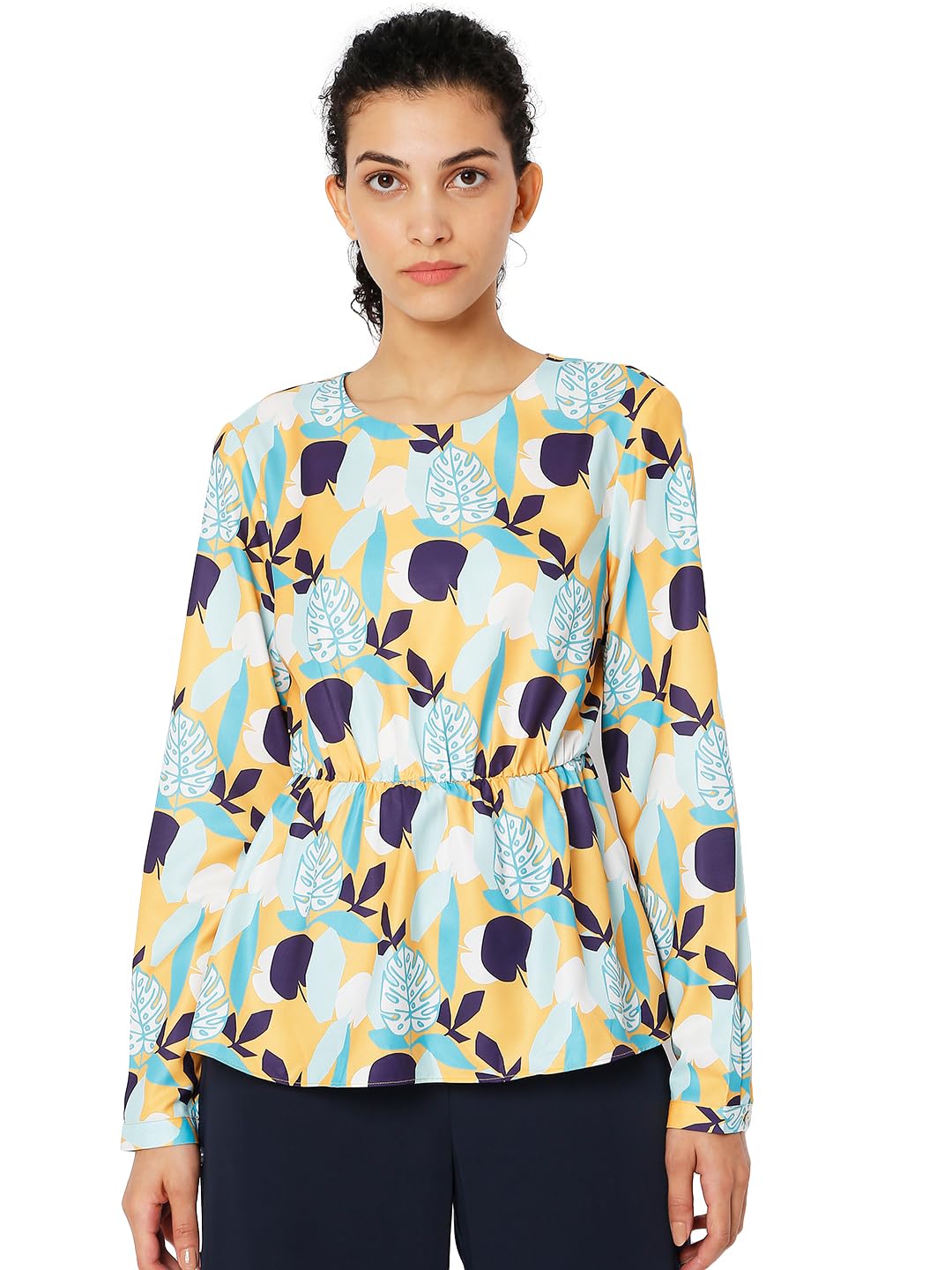 Women's Polyester Regular Fit Top