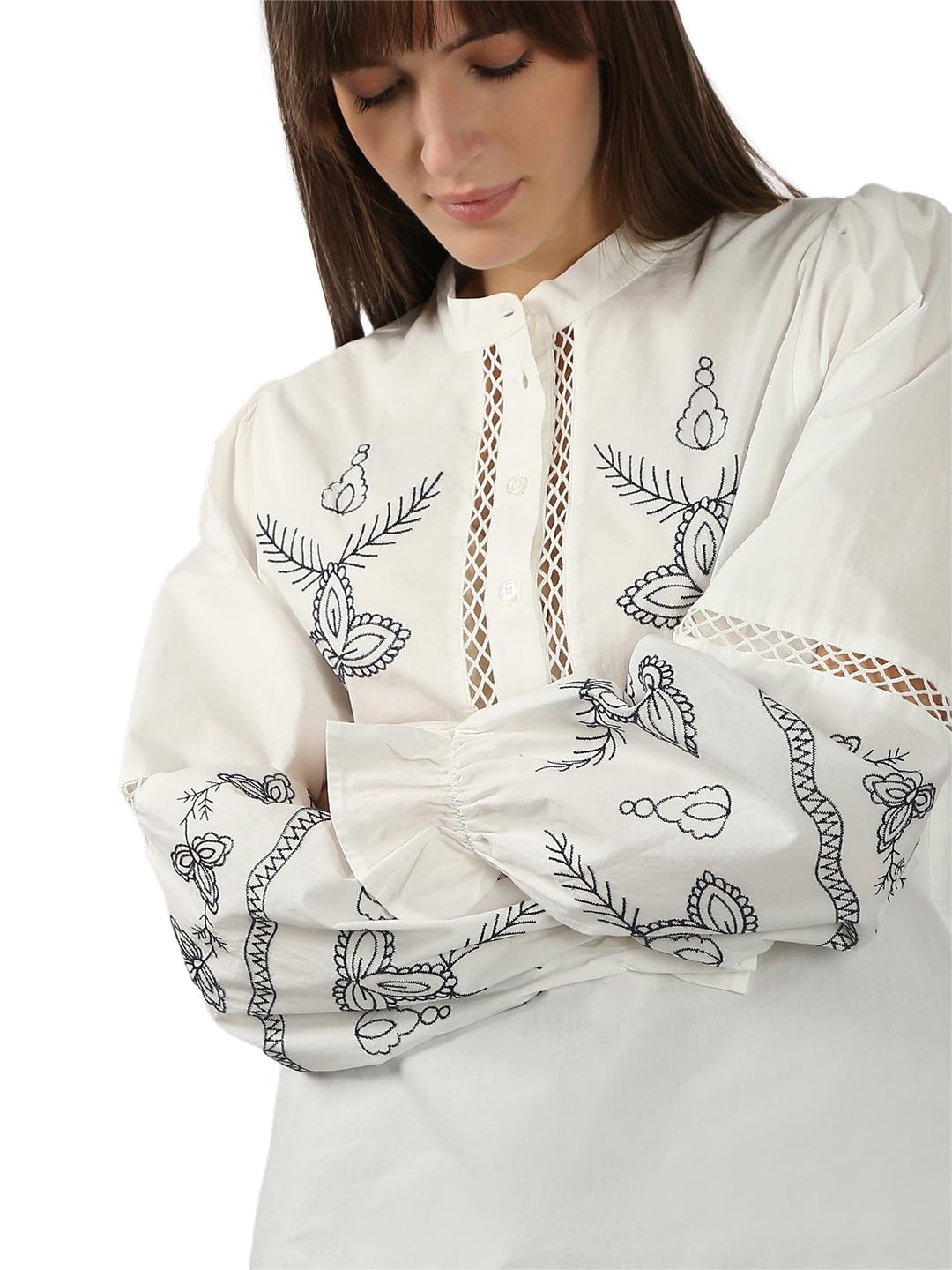 Women's Solid Regular Fit T-Shirt - Image 6