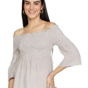 Women's Cotton Printed Straight T-Shirt